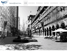 Tablet Screenshot of novocapital.com.au